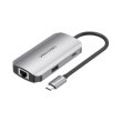 USB Hub Vention 3.1 USB Type-C - 3хUSB 3.0/RJ45 Gigabit/PD 100W 5-in-1