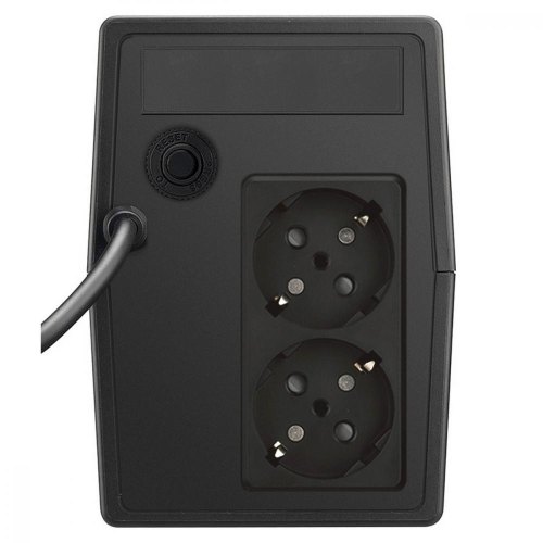 ДБЖ FSP FP800, 800ВА/480Вт, Line-Int, 2* Schuko, AVR , Black