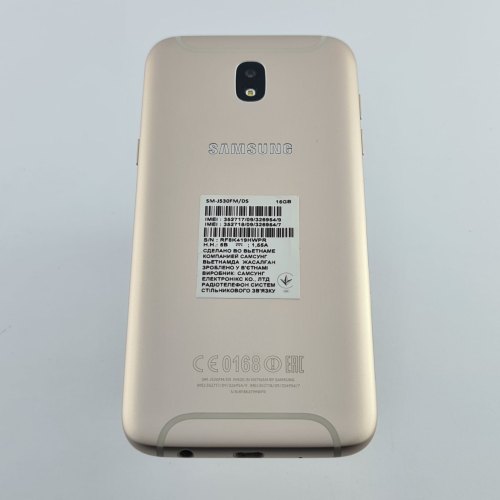 Смартфон Samsung Galaxy J5 2017 (J530F) 16Gb Gold (SM-J530FZDNSEK) USED **
