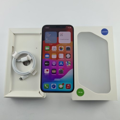 Смартфон iPhone 12 128GB White, Model A2403 USED **