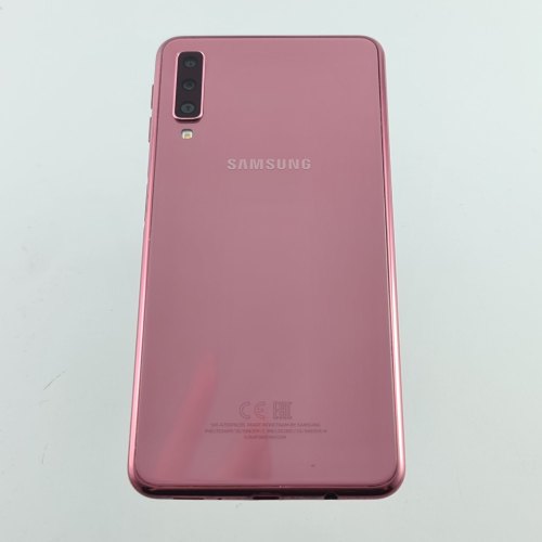 Смартфон Samsung Galaxy A7 2018 (A750F) 64Gb Pink (SM-A750FZIUSEK) USED **