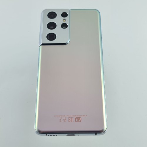 Смартфон Samsung Galaxy S21 Ultra (G998B) 128Gb Phantom Silver (SM-G998BZSDSEK) USED **