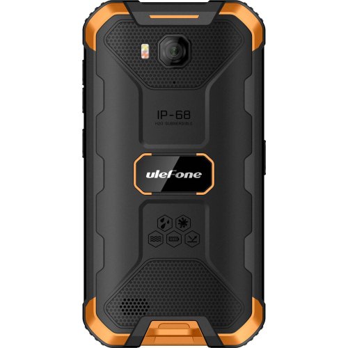 Смартфон Ulefone Armor X6 2/16Gb, IP69K, 3G, Black-Orange