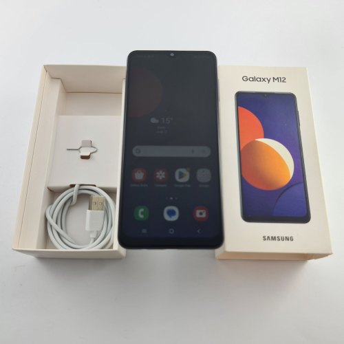 Смартфон Samsung Galaxy M12 (M127F) 64Gb Black (SM-M127FZKVSEK) USED **