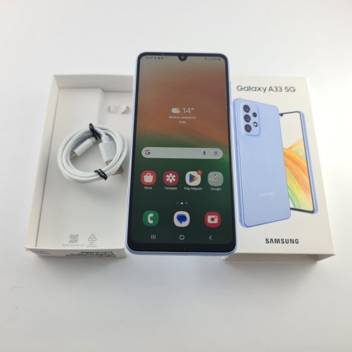 Смартфон Samsung Galaxy A33 5G (A336B) 128Gb Light Blue (SM-A336BLBGSEK) USED **