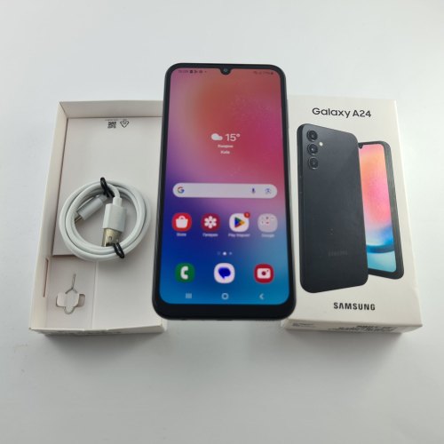 Смартфон Samsung Galaxy A24 (A245F) 128Gb Black (SM-A245FZKVSEK) USED **