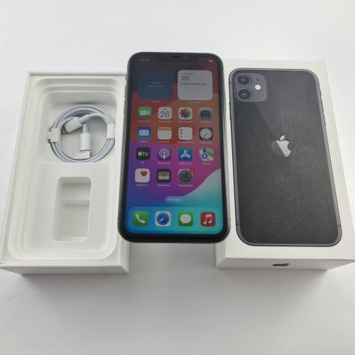 Смартфон iPhone 11 128GB Black, Model A2221 USED **