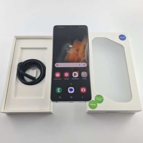 Смартфон Samsung Galaxy S21 Ultra (G998B) 256Gb Phantom Silver (SM-G998BZSGSEK) USED **