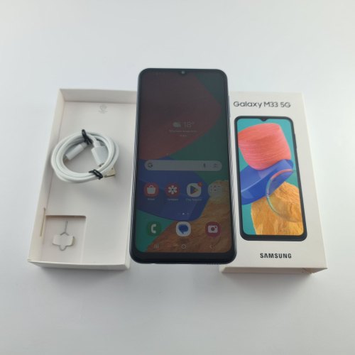 Смартфон Samsung Galaxy M33 (M336B) 128Gb Blue (SM-M336BZBGSEK) USED **