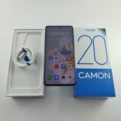 Смартфон Tecno Camon 20 Pro (CK7n) 8/256Gb Predawn Black USED **
