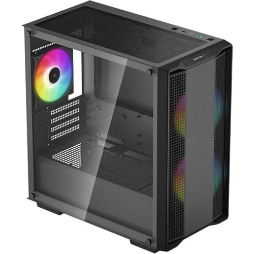 Корпус без БЖ, DeepCool CC360 ARGB, Mini-ITX, microATX