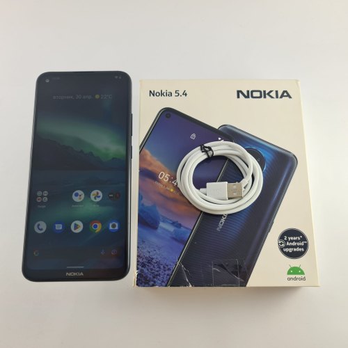 Смартфон Nokia 5.4 4/64Gb Blue (TA-1337) USED **