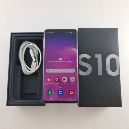 Смартфон Samsung Galaxy S10 (G973F) 128Gb Black (SM-G973FZKDSEK) USED **