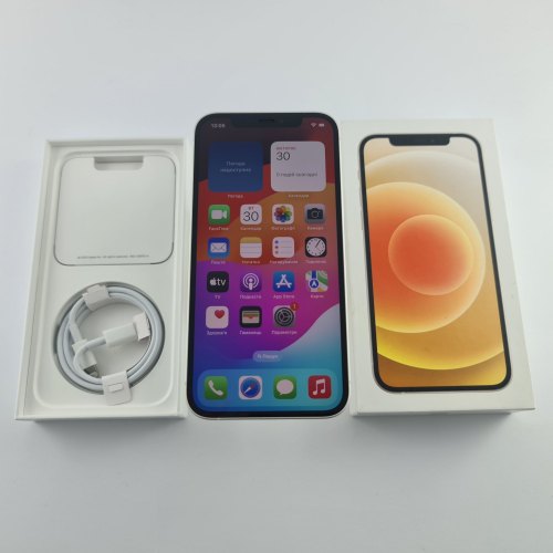 Смартфон iPhone 12 64GB White, Model A2403 USED **