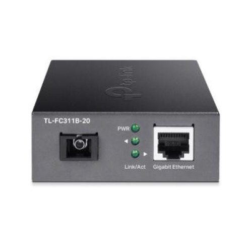 Медiаконвертер TP-LINK TL-FC311B-20 10/100/1000 WDM (TX 1310nm RX 1550nm) SM 20km SC