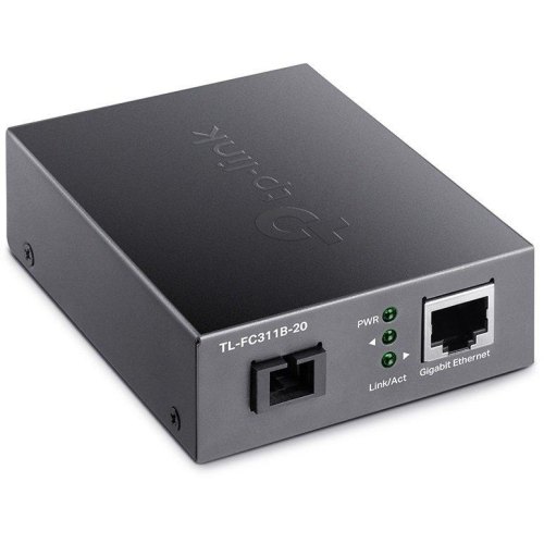 Медiаконвертер TP-LINK TL-FC311B-20 10/100/1000 WDM (TX 1310nm RX 1550nm) SM 20km SC