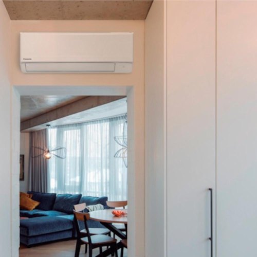 Кондиціонер Panasonic Super Compact, 35м2, інвертор 12000BTU, 3.5кВт, A++/A++, Wi-Fi, R32, білий (CS-TZ35ZKEW/CU-TZ35ZKE)