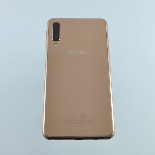 Смартфон Samsung Galaxy A7 2018 (A750F) 64Gb Gold (SM-A750FZDUSEK) USED **