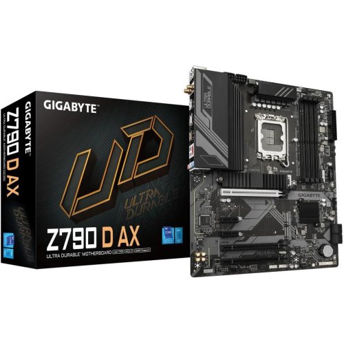 Mатеринська плата GIGABYTE Z790 D AX s1700 Z790 4xDDR5 3xM.2 HDMI-DP ATX