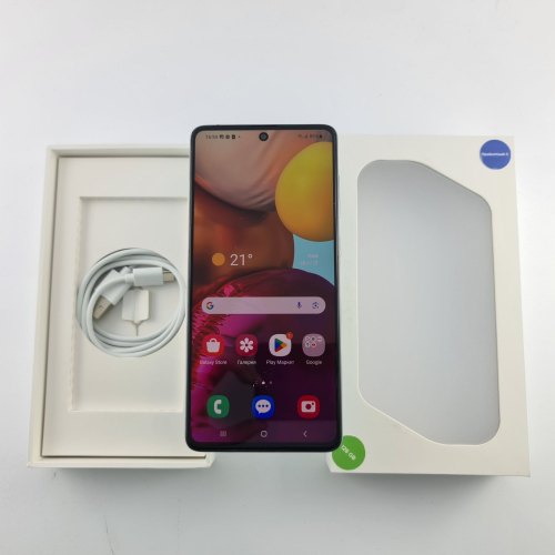 Смартфон Samsung Galaxy A71 (A715F) 128Gb Blue (SM-A715FZBUSEK) USED **