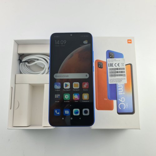 Смартфон Xiaomi Redmi 9C 2/32Gb Twilight Blue USED **