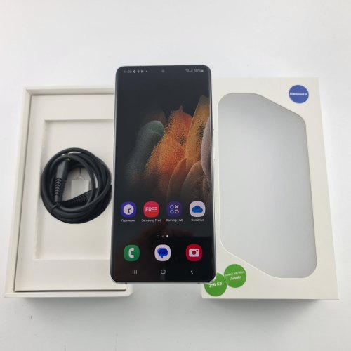 Смартфон Samsung Galaxy S21 Ultra (G998B) 256Gb Phantom Silver (SM-G998BZSGSEK) USED **