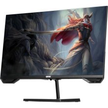 Монітор QUBE B25F100-IPS 24.5 FHD IPS 100hz, HDMI, VGA, DP, speaker, HDMI cable