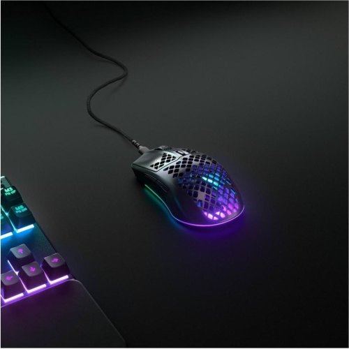 Миша ігрова, дротова,  SteelSeries Aerox 3 (2022) Onyx Black (SS62611)