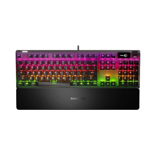 Клавіатура ігрова, механічна, дротова, SteelSeries Apex 7 USB Black (SS64642)