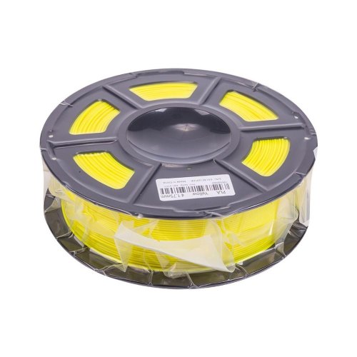 PLA-пластик PowerPlant Filament для 3D-принтера 1.75 мм 1 кг, жовтий
