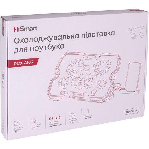 Підставка для ноутбука HiSmart DCX-A103