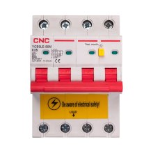 Диференційний автоматичний вимикач CNC YCB9LE-80M 4P C25 6000A 30mA 230V