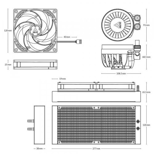 Система рідинного охолодження ARCTIC Liquid Freezer III - 240 (ACFRE00134A)