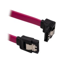 Кабель PowerPlant SATA III з кутовим роз'ємом, 0.3 м