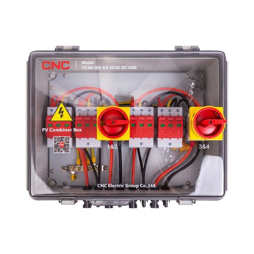 Панель відключення PV CNC 4in-4out YCX8-DIS 4/4 32/32 DC1000