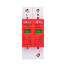 Обмежувач імпульсних перенапруг CNC YCS6-B 2P 30-60KA 385V