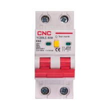 Диференційний автоматичний вимикач CNC YCB9LE-80M 2P C63 6000A 30mA 230V