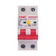 Диференційний автоматичний вимикач CNC YCB9LE-80M 2P C20 6000A 30mA 230V
