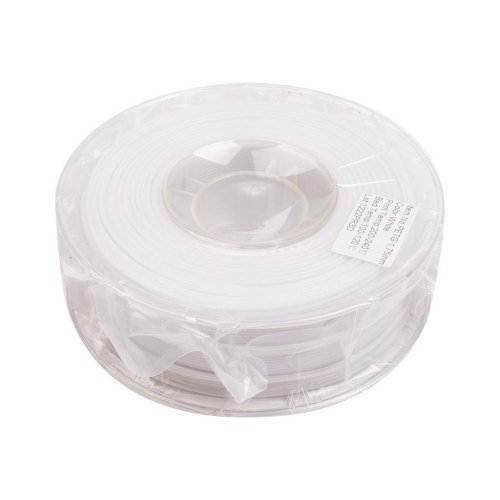 PETG-пластик PowerPlant Filament для 3D-принтера 1.75 мм 1 кг, білий