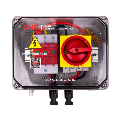 Панель відключення PV CNC 1in-1out YCX8-DIS 1/1 32/32 DC1000