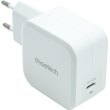 Мережевий зарядний пристрій CHOETECH GaN USB Type-C 45W, PD, QC, PPS