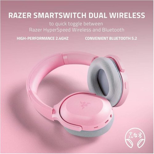 Гарнітура бездротова, RAZER Barracuda, Quartz (RZ04-03790300-R3M1)