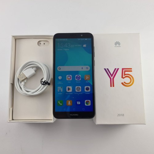 Смартфон Huawei Y5 2018 2/16Gb Black (DRA-L21) USED **