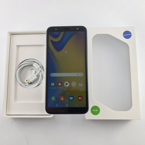 Смартфон Samsung Galaxy J6 Plus 2018 (J610F) 32Gb Gray (SM-J610FZANSEK) USED **