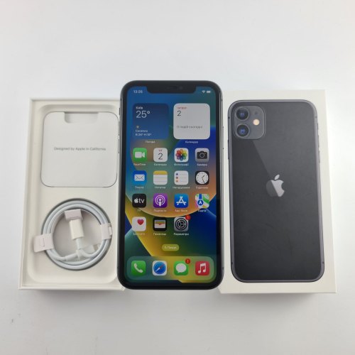 Смартфон iPhone 11 64GB Black, Model A2221 USED **