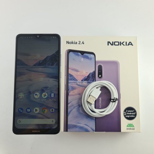 Смартфон Nokia 2.4 2/32Gb Gray (TA-1270) USED **