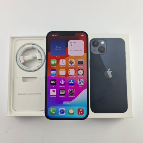 Смартфон iPhone 13 256GB Midnight, Model A2633 USED **