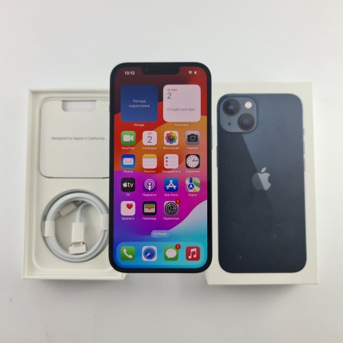 Смартфон iPhone 13 256GB Midnight, Model A2633 USED **
