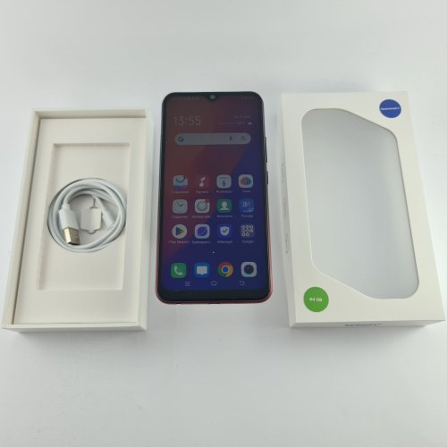 Смартфон Vivo Y12 3/64Gb Burgundy Red USED **
