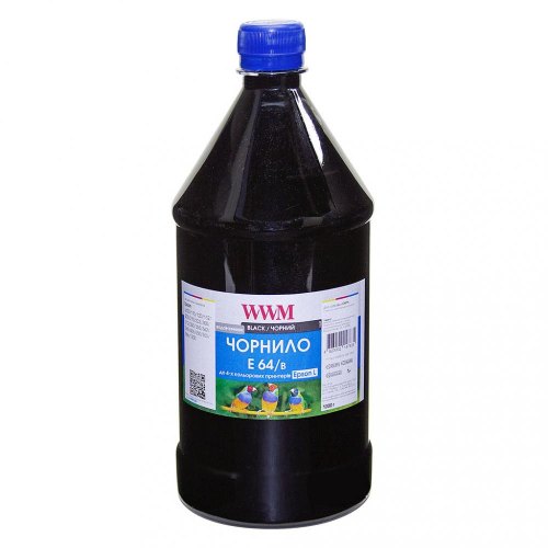 Чорнило WWM EPSON L110/L210/L355 1000g Black (E64/B-4)